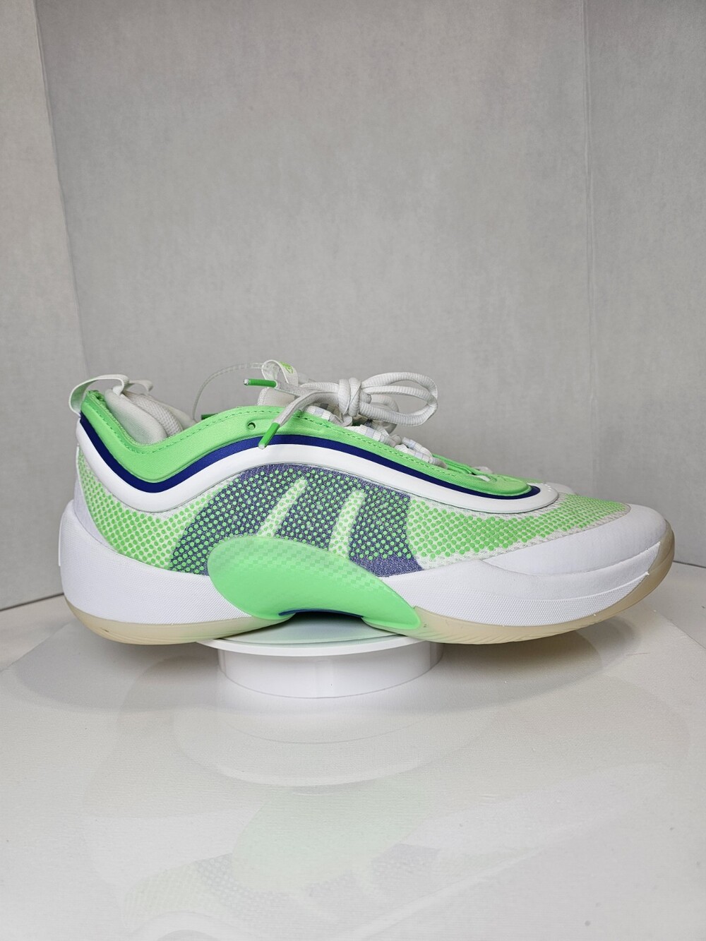 adidas D.O.N. Issue 6 JQ2249 Men’s 14 White Green Basketball Shoes New - Picture 7 of 13